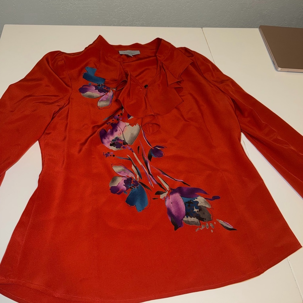 Classiques Entier Red Floral Top